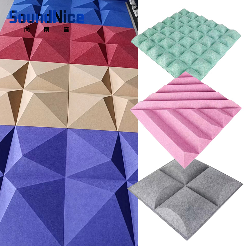 3D PET acoustic panel  new