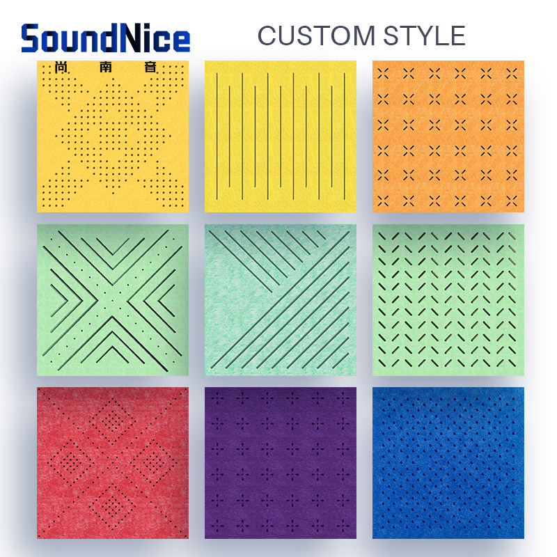 Perforated PET Acoustic Panel