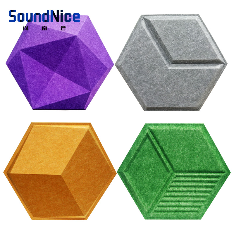 3D PET acoustic panel