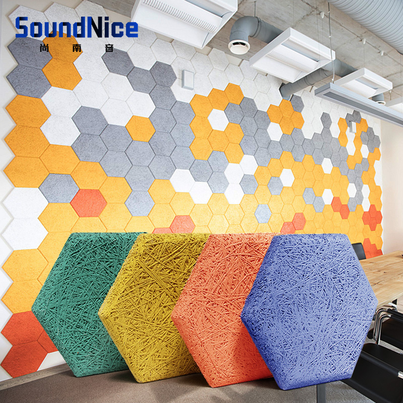 Wood wool acoustic panel