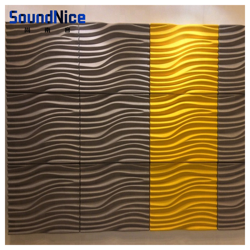3D PET acoustic panel
