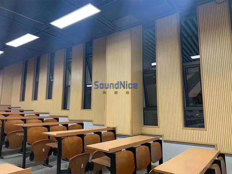 grooved acoustic panels