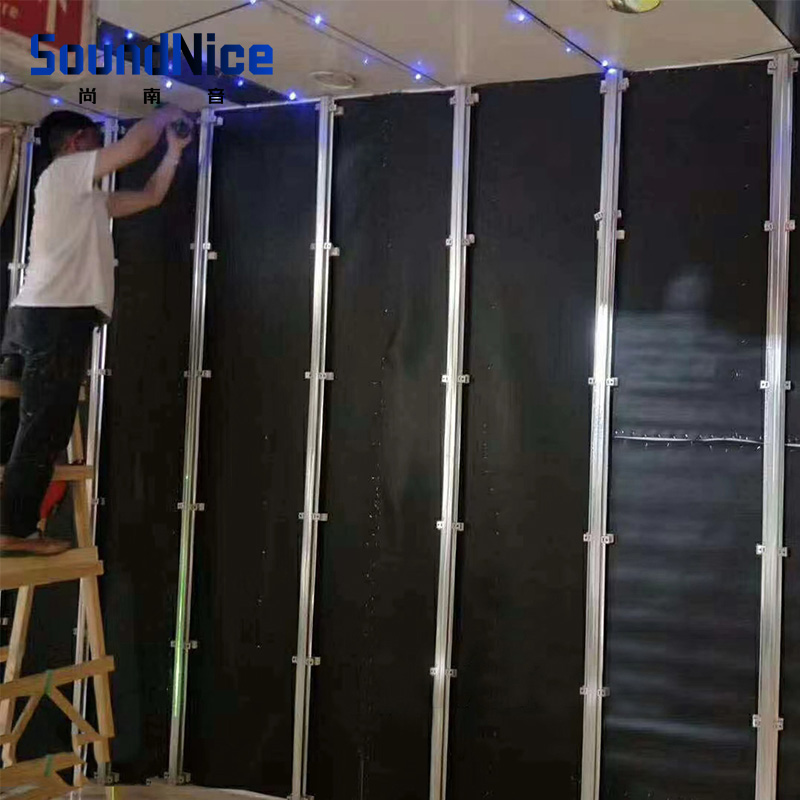 Damping sound insulation felt