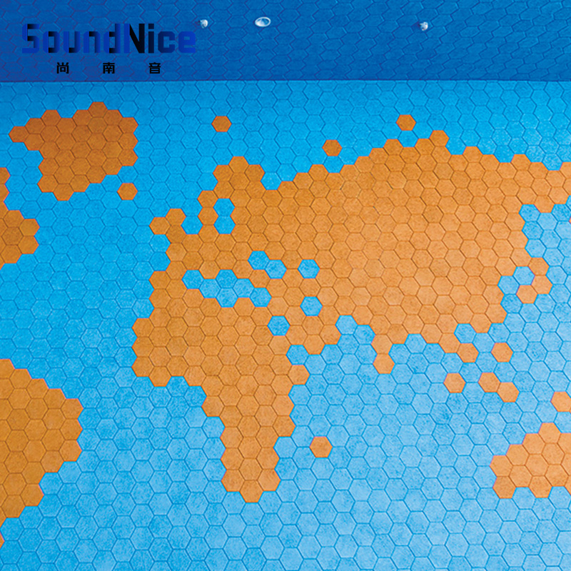 Wood wool acoustic panel